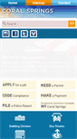 Mobile Screenshot of coralsprings.org